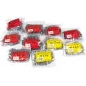 RS PRO Galvanised Steel Nail 500 g Assortment Bag Brad and Round Head Ring Shank Steel Nails 792-2929