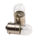 Osram BA15S Automotive Incandescent Lamp Clear 12V 5W 16mm Diameter 37.5mm Length 800h Lifespan 