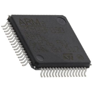 STMicroelectronics 32 bit ARM Cortex M0 Microcontroller 48 MHz, 64kB FLASH, 64-Pin LQFP STM32F030R8T6