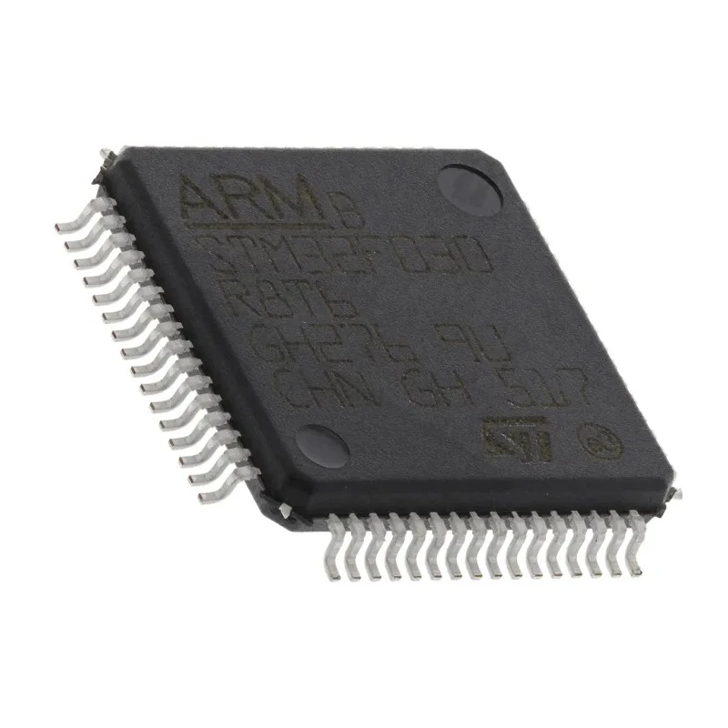 STMicroelectronics 32 bit ARM Cortex M0 Microcontroller 48 MHz, 64kB FLASH, 64-Pin LQFP STM32F030R8T6