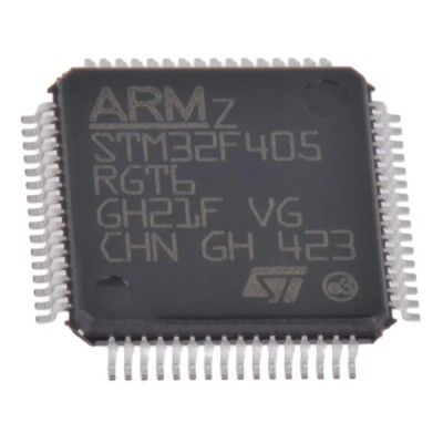 STMicroelectronics STM32F4 Series 32-Bit ARM Cortex-M4 Microcontroller 168 MHz, 1.024MB FLASH, 64-Pin LQFP STM32F405RGT6TR