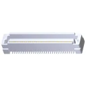 TE Connectivity Free Height Series Straight Surface PCB Header 60 Contacts 0.8 mm Pitch 2 Row Shrouded 1-5177986-2