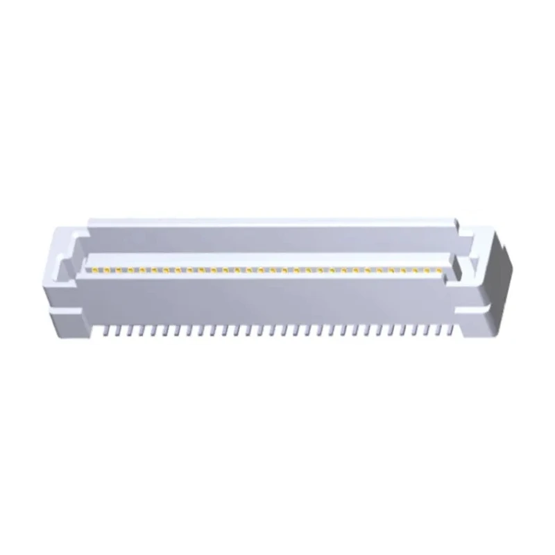 TE Connectivity Free Height Series Straight Surface PCB Header, 60 Contacts, 0.8 mm Pitch, 2 Row, Shrouded 1-5177986-2
