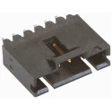 TE Connectivity AMPMODU MTE Series Straight Through Hole Shrouded PCB Header 6 Contacts 2.54 mm Pitch 1 Row 5-103639-5