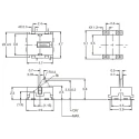 C & K Detector Switch SPST 1mA Silver over Nickel Plated Phosphor Bronze HDT0004
