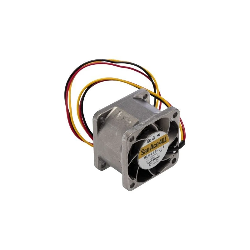 Sanyo Denki San Ace 9L Series High Air Flow Axial Fan 12V DC 1.8W 150mA 8400 RPM 40 mm Square Frame 9L0412H301