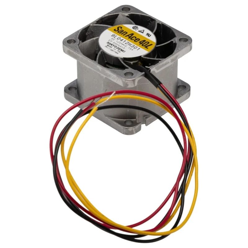 Sanyo Denki San Ace 9L Series High Air Flow Axial Fan 12V DC 1.8W 150mA 8400 RPM 40 mm Square Frame 9L0412H301