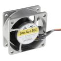 Sanyo Denki San Ace 9LG Series Axial Fan 24V DC 1.92W 6150 RPM 60mm 60mm 25mm 9LG0624P4H001