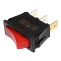 RS PRO Illuminated SPST On-Off On-Off Rocker Switch Panel Plastic Housing 20A 250V AC 793-2480