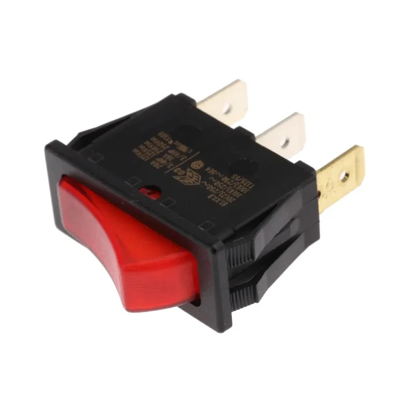 RS PRO Illuminated SPST On-Off On-Off Rocker Switch Panel Plastic Housing 20A 250V AC 793-2480
