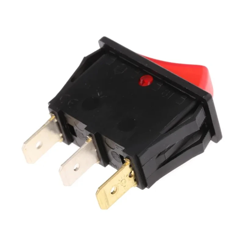 RS PRO Illuminated SPST On-Off On-Off Rocker Switch Panel Plastic Housing 20A 250V AC 793-2480
