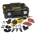 DeWALT Corded Multi-Cutter Multi-Tool 240V 300W 0-22000rpm In-Line Handle Type G British 3-Pin DWE315KT-GB