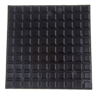 RS PRO Square Polyurethane Self-Adhesive Feet 12.7 mm Diameter, 3 mm Thickness 173-5945