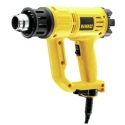 DeWALT Heat Gun Corded 240V 1.8kW Power Rating 600°C Maximum Operating Temperature Type G Plug D26411-GB