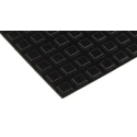 RS PRO Square Polyurethane Self-Adhesive Feet 10.2 mm Diameter 2.5 mm Thickness 173-5944