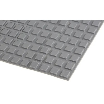 RS PRO Square Polyurethane Self-Adhesive Feet 12.7 mm Diameter 3 mm Thickness 173-5946