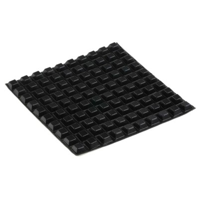RS PRO Square Polyurethane Self-Adhesive Feet 12.7 mm Diameter 5.8 mm Thickness RS-173-5947