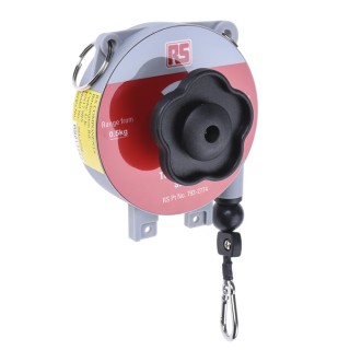 RS PRO 1.2 kg Tool Balancer with Adjustable Tension 1.6m Retractable Cord Plastic Housing 793-2774