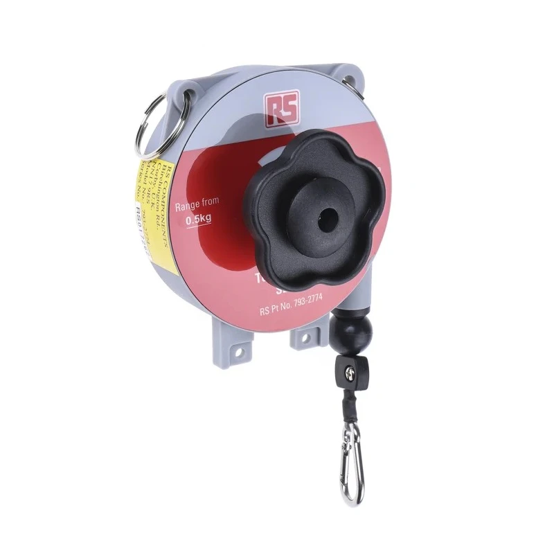 RS PRO 1.2 kg Tool Balancer with Adjustable Tension 1.6m Retractable Cord Plastic Housing 793-2774