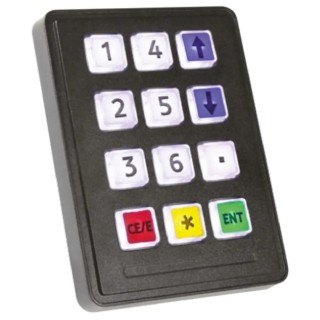 Storm IP65 12 Key Illuminated Polymer Keypad 