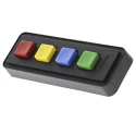 Storm IP65 4 Key Polymer Keypad Black Housing 1x4 Layout 720 BLK IP65