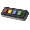 Storm IP65 4 Key Polymer Keypad Black Housing 1x4 Layout 720 BLK IP65