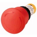 Eaton C22-PVT Series Twist Release Emergency Stop Push Button, Panel Mount, 22 mm Cutout, 1 NO/1 NC 121610 C22-PVT45P-K11