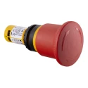 Eaton Compact Emergency Stop Push Button Panel Mount 22mm Cutout 2 NC IP66 IP67 IP69 C22-PVT45P-K02 121611 C22-PVT45P-K02