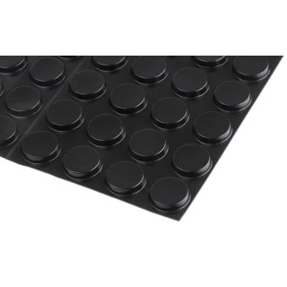 RS PRO Cylindrical Polyurethane Self-Adhesive Feet 19.1 mm Diameter 4.1 mm Thickness 173-5969