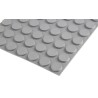 RS PRO Cylindrical Polyurethane Self-Adhesive Feet, 19.1 mm Diameter, 4.1 mm Thickness, Operating -40°C to 65.6°C 173-5974