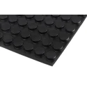 RS PRO Cylindrical Polyurethane Self-Adhesive Feet, 19.8 mm Diameter, Thickness 5.1 mm 173-5973