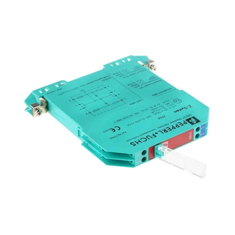 Pepperl + Fuchs 2 Channel Zener Barrier, DIN Rail Mount, ATEX Certified, 13.3V DC, 150mA Max Current Z765