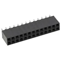 TE Connectivity AMPMODU MOD II Series Straight Through Hole PCB Socket, 26-Contact, 2 Row, 2.54 mm Pitch Solder 6-534206-3