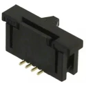 TE Connectivity FPC 1 mm Pitch 4 Way Straight Female FPC Connector Solder 1734248-4
