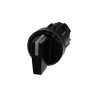 Siemens SIRIUS ACT 3SU10 Series 3 Position Illuminated Selector Switch Head, 22 mm Cutout, Black Handle 3SU1002-2BL10-0AA0