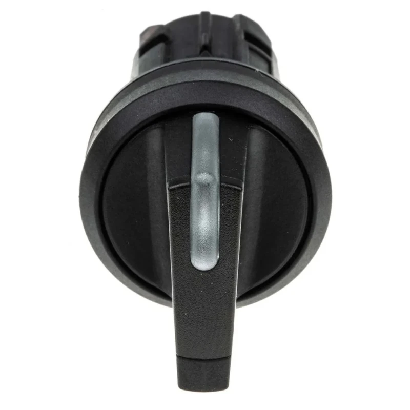 Siemens SIRIUS ACT 3SU10 Series 3 Position Illuminated Selector Switch Head, 22 mm Cutout, Black Handle 3SU1002-2BL10-0AA0