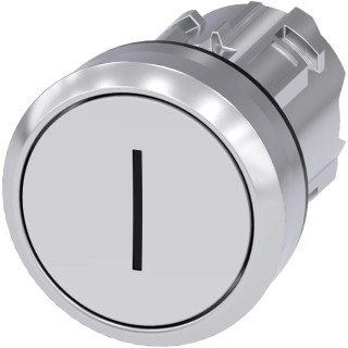 Siemens SIRIUS ACT 3SU10 Series White Momentary Push Button Switch, 22 mm Cutout, IP67, IP69K, IP66 3SU1050-0AB60-0AC0