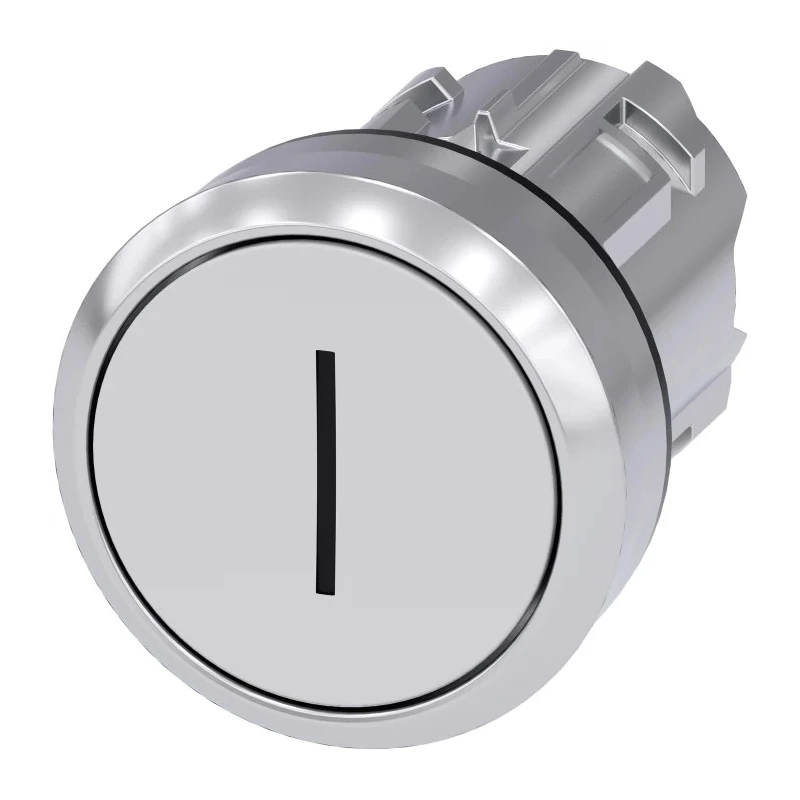Siemens SIRIUS ACT 3SU10 Series White Momentary Push Button Switch, 22 mm Cutout, IP67, IP69K, IP66 3SU1050-0AB60-0AC0