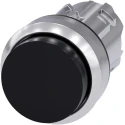 Siemens SIRIUS ACT 3SU10 Series Black Momentary Push Button Switch 22mm Cutout IP66 IP67 IP69K 3SU1050-0BB10-0AA0