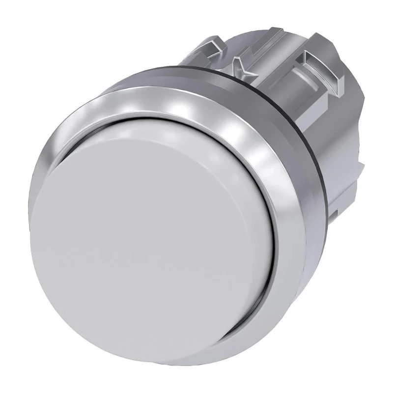 Siemens SIRIUS ACT Series White Momentary Push Button Switch 22 mm Cutout IP66 IP67 IP69K 3SU1050-0BB60-0AA0