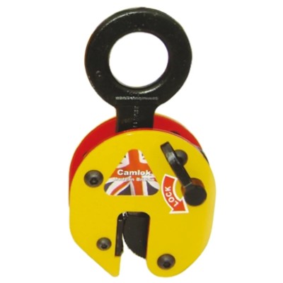 CAMLOK Vertical Plate Clamp 20 mm Jaw Opening 70 mm Jaw Depth Mild Steel United Kingdom 4300000003