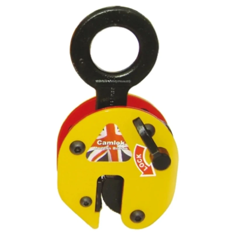 CAMLOK Vertical Plate Clamp 20 mm Jaw Opening 70 mm Jaw Depth Mild Steel United Kingdom 4300000003
