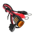 CTEK Automotive 12V Lead Acid Battery Charger, 0.8A, 1.2–32 Ah Capacity, IP65 Rated CEP1H37