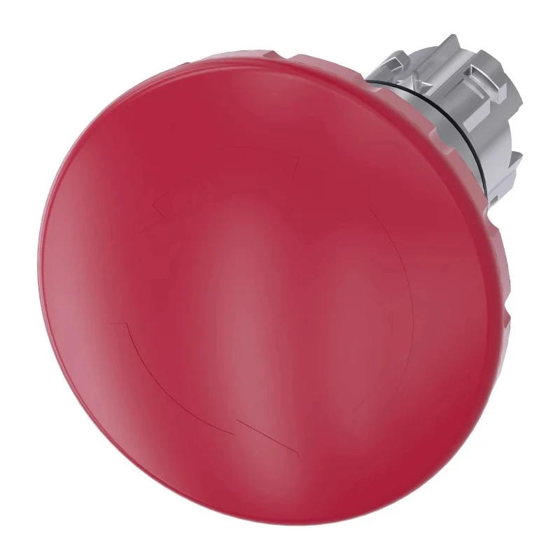 Siemens SIRIUS ACT 3SU10 Series Emergency Stop Push Button Head Twist Release Plastic Mushroom 22mm Cutout 3SU1050-1JB20-0AA0
