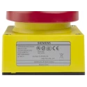 Siemens SIRIUS ACT Series Pull Release Emergency Stop Push Button, Panel Mount, 22 mm Cutout, 1 NO/1 NC, IP69K 