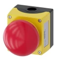 Siemens SIRIUS ACT Series Pull Release Emergency Stop Push Button, Panel Mount, 22 mm Cutout, 1 NO/1 NC, IP69K 