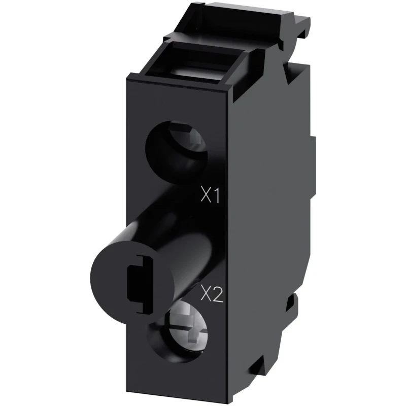 Siemens SIRIUS ACT Series Light Block 24 V AC/DC Blue LED with Screw Terminal 3SU1401-2BB50-1AA0