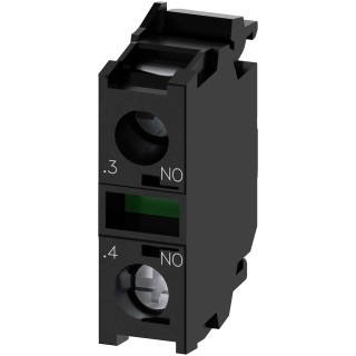 Siemens SIRIUS ACT Contact Block 1 CO Screw Terminal 500V AC/DC 10A 3SU1400-1AA10-1LA0