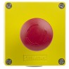 Siemens SIRIUS ACT 3SU18 Series Twist Release Emergency Stop Push Button, Panel Mount, 22 mm Cutout, 2 NC 3SU1851-0NB00-2AA2