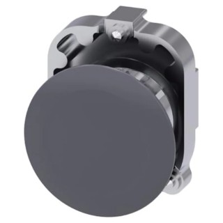 Siemens SIRIUS ACT Series Metal Matt Blanking Plug Sand Grey Round Actuating Element 29.5 mm Diameter 3SU1 3SU1960-0FA80-0AA0